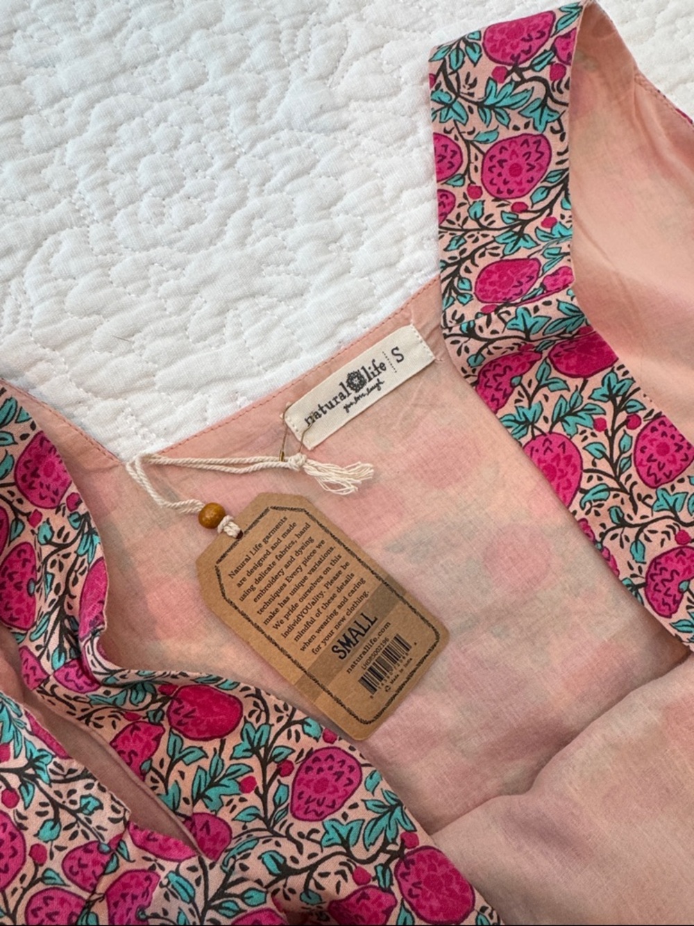 New Natural Life Summer Dress - Picture 2 of 3